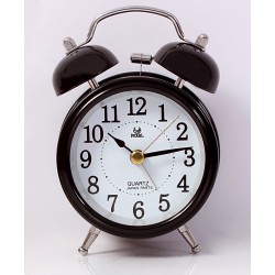 Pearl Black Belling Alarm Clock PD-241